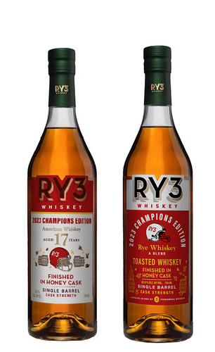 Ry3 Whiskey 2023 Champion Editions Toasted Rye & American Whiskey 2-Pack