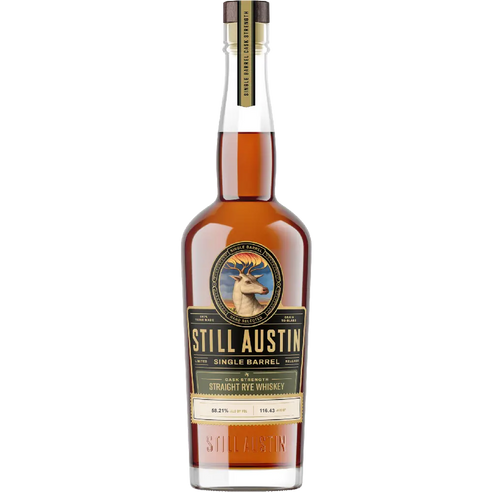 Still Austin Single Barrel Rye 116.43 proof - Selected by Seelbach's