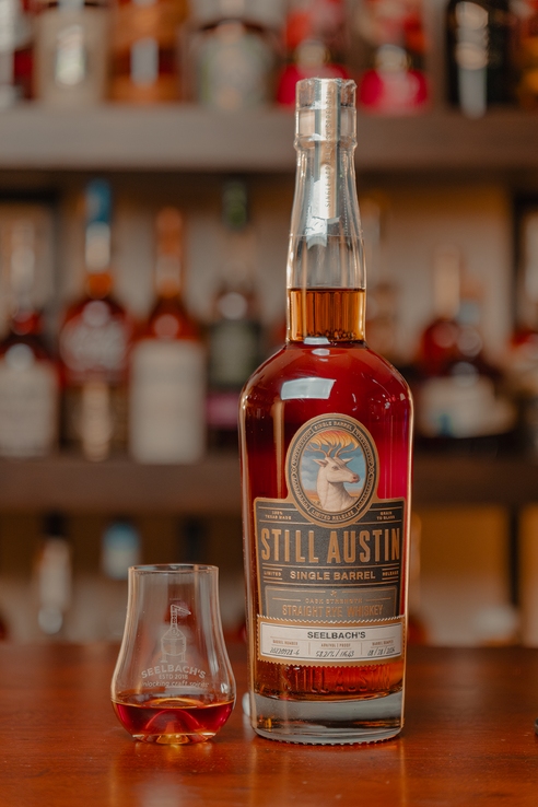 Still Austin Single Barrel Rye 116.43 proof - Selected by Seelbach's