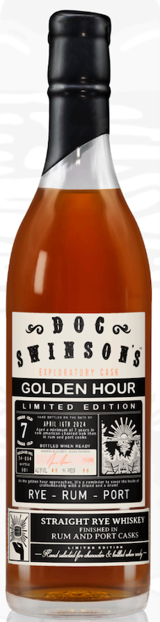 Doc Swinson's Golden Hour Straight Rye Finished in Rum & Port Casks