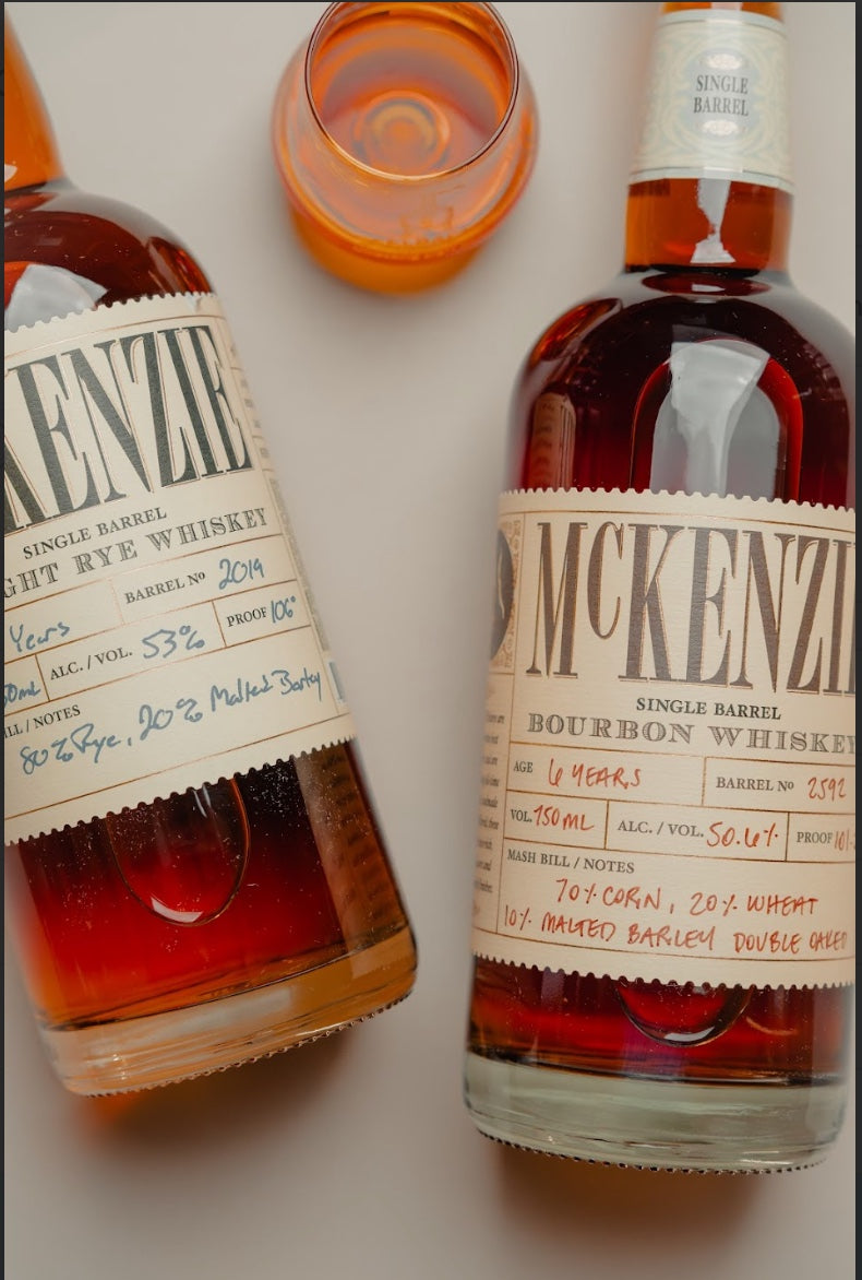 McKenzie Single Barrel 9-Year Rye #2019 106 proof - Selected by Seelbach's & Breaking Bourbon