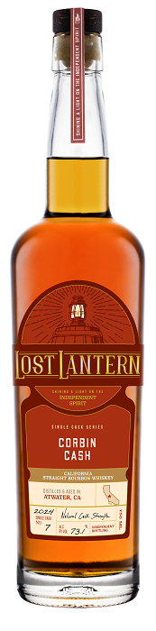 Lost Lantern Summer of Bourbon 2024 Single Casks: Corbin Cash California Straight Bourbon 7 Years Old [Hazmat]