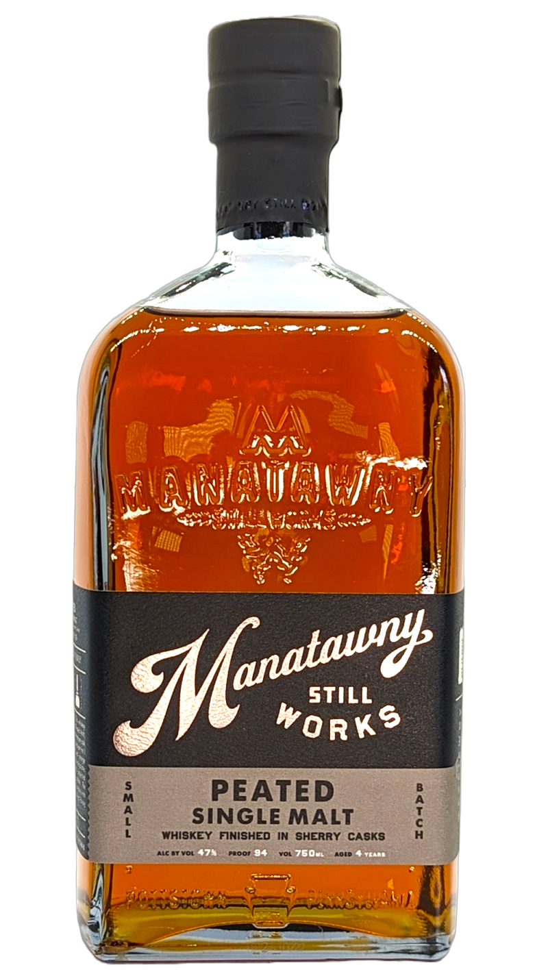 Manatawny Still Works Peated American Single Malt Finished in Sherry Casks