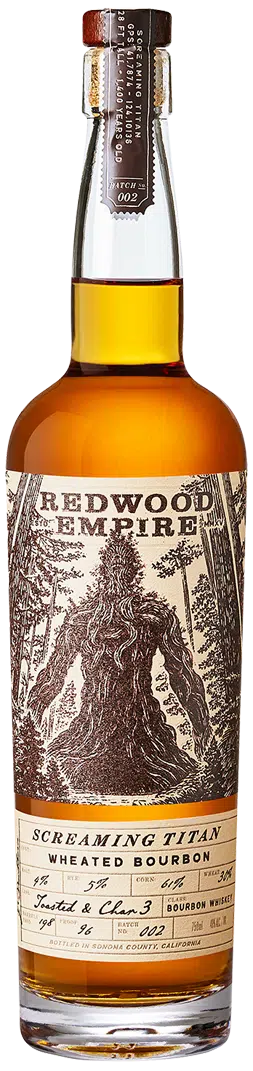 Redwood Empire Whiskey Screaming Titan Wheated Bourbon Batch 002