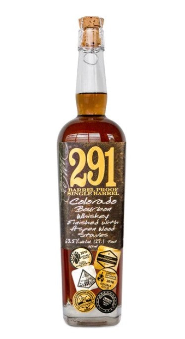 291 Colorado Whiskey Barrel Proof Single Barrel Bourbon