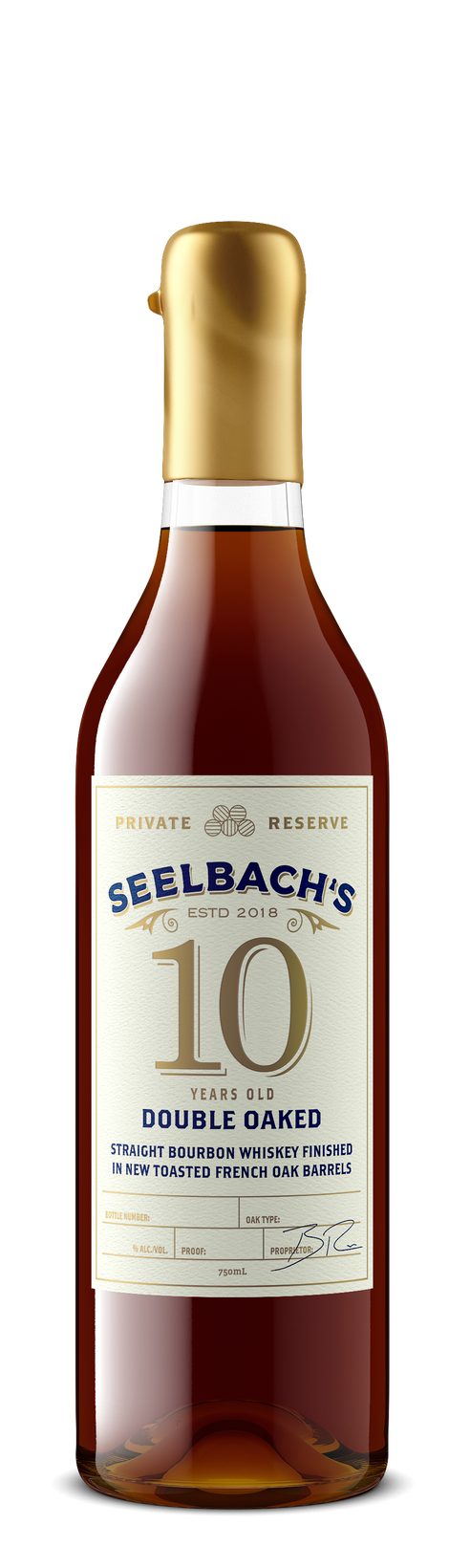 Seelbach’s Private Reserve Double Oaked 10-Year Straight Bourbon Batch 002