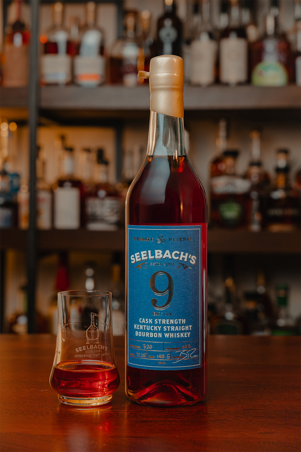 Seelbach’s Private Reserve 9-Year 140.5 Proof Kentucky Straight Bourbon Batch 003 