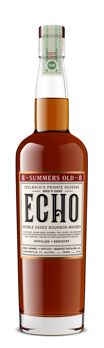 Seelbach’s Private Reserve ECHO 8-Year Double Oaked Kentucky Straight Bourbon Whiskey