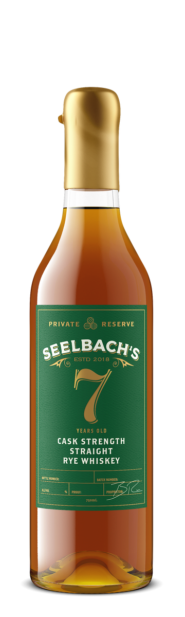 Seelbach's Private Reserve 7-Year Cask Strength Rye Whiskey 001