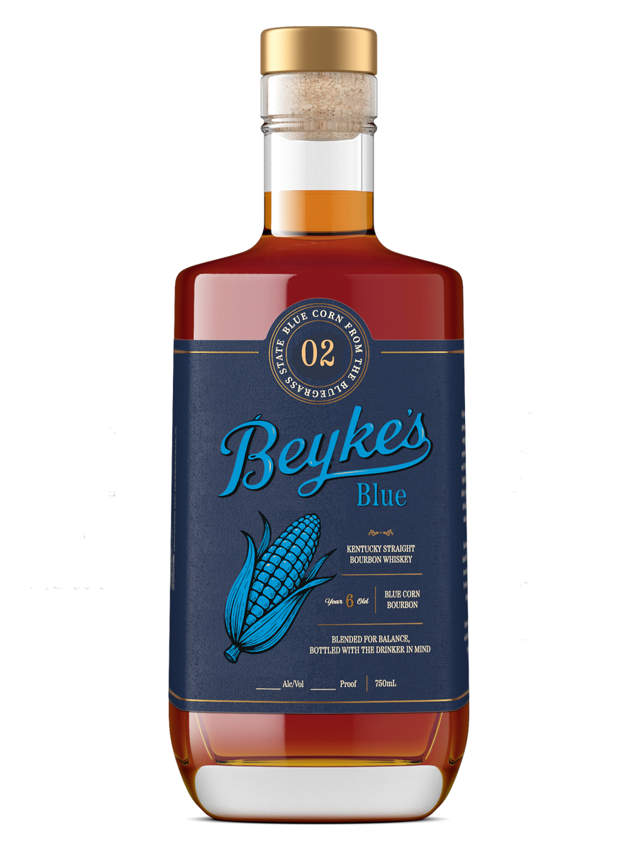 Beyke's Blue Kentucky Straight Blue Corn Bourbon Whiskey 002
