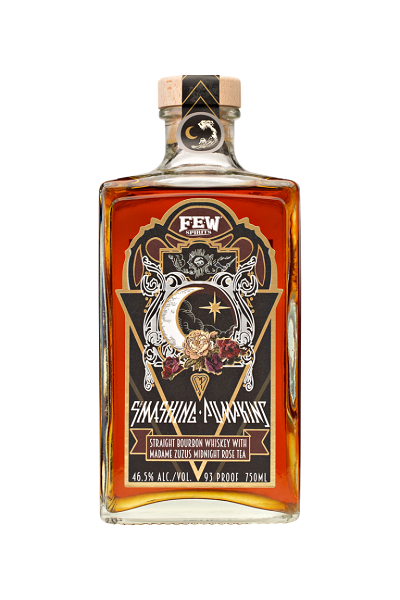 FEW Spirits Smashing Pumpkins Straight Bourbon Whiskey with Madame Zuzus Midnight Rose Tea
