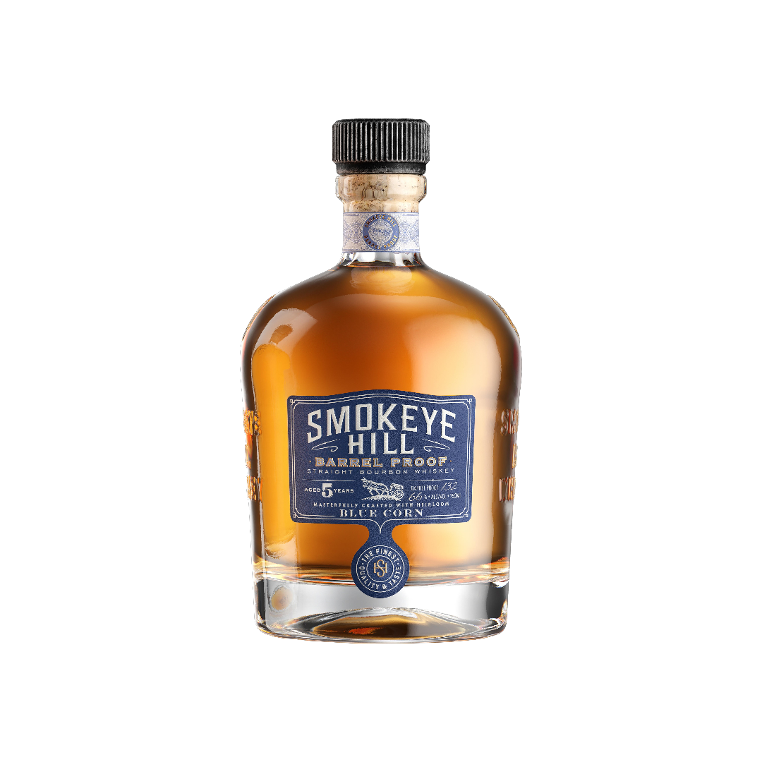 Smokeye Hill Blue Corn Barrel Proof Straight Bourbon Whiskey