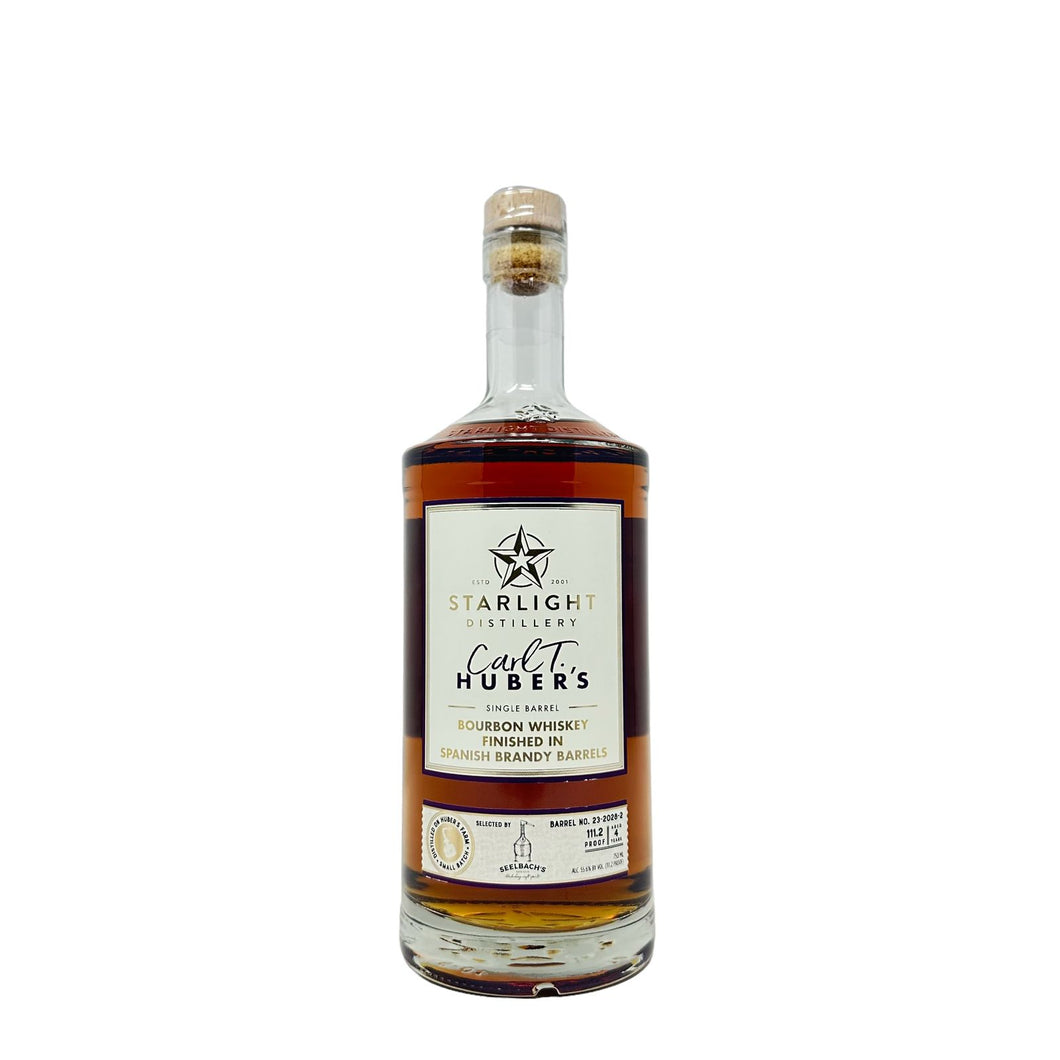 Starlight Distillery Spanish Brandy Finished Bourbon Whiskey #23-2028-2 111.2 proof - Selected by Seelbach's