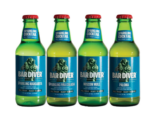 Bar Diver Deluxe Sparkling Cocktails Variety Pack