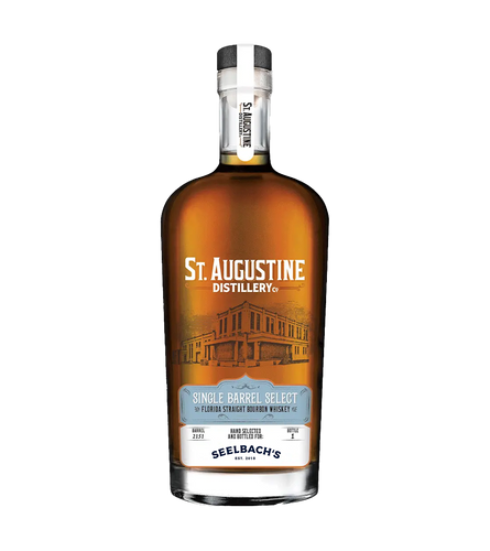 St. Augustine Distillery Single Barrel #2151 109.1 proof - Selected by Seelbach's