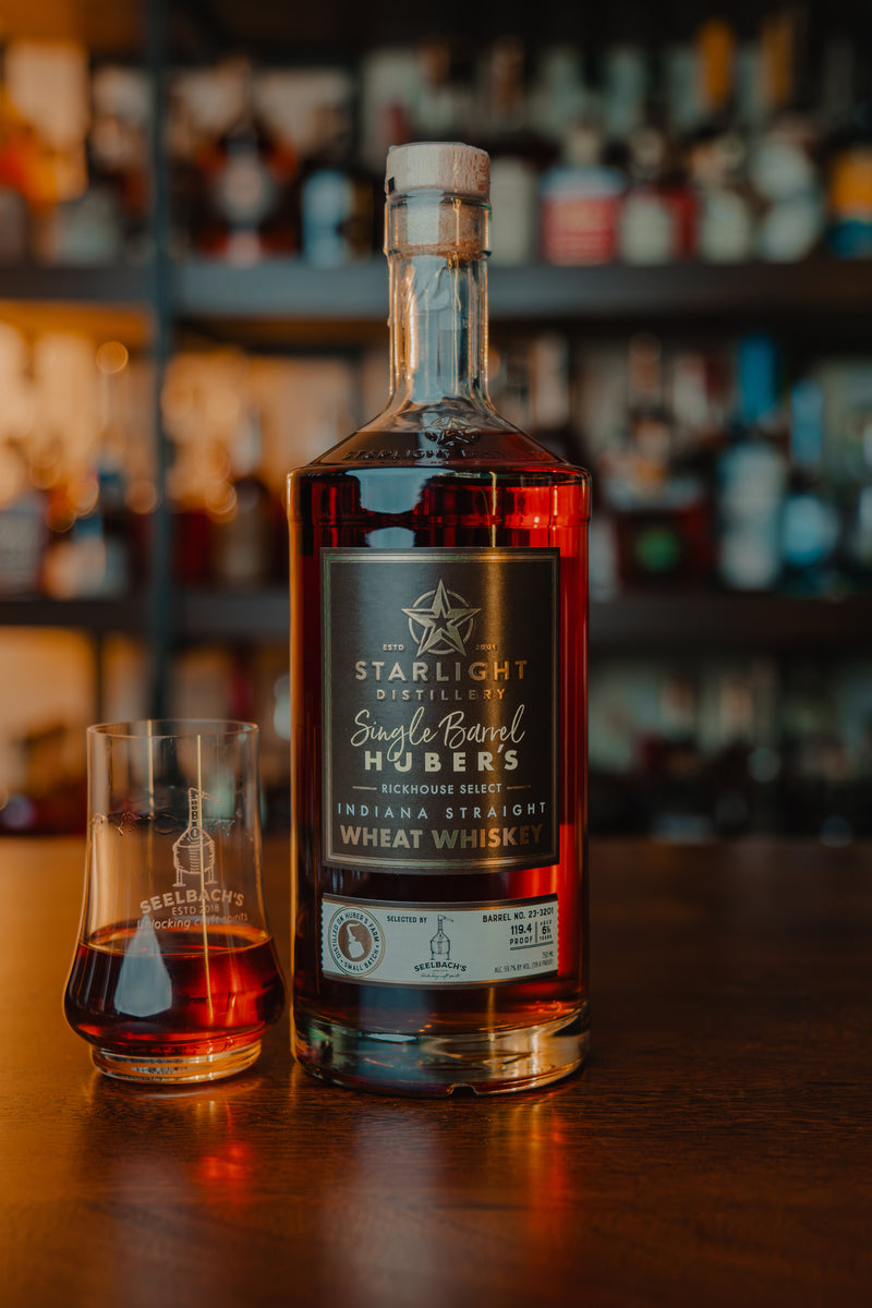 Starlight Distillery 6.5-Year Wheat Whiskey Barrel# 23-3201 119.4 proof - Selected by Seelbach's