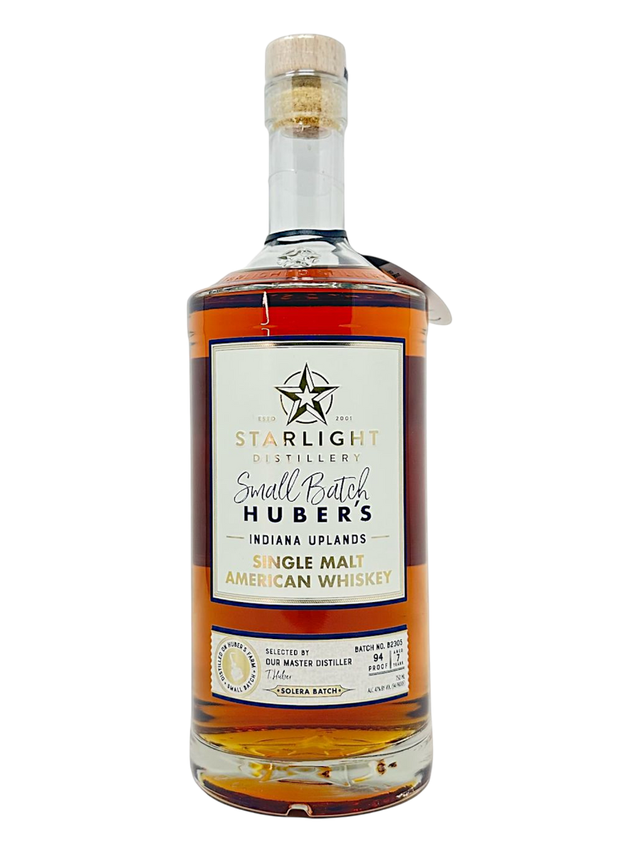 Starlight Distillery 7-Year "Solera Batch" American Single Malt Whiskey 94 proof