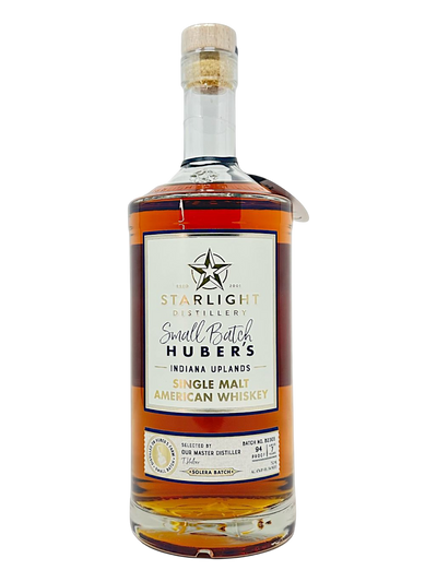 Starlight Distillery 7-Year "Solera Batch" American Single Malt Whiskey 94 proof