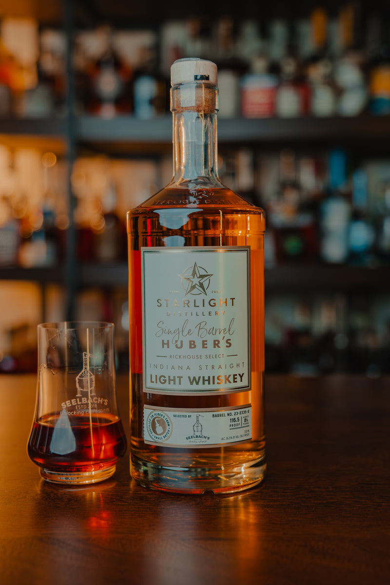 Starlight Distillery 8.5 -Year Light Whiskey Barrel# 23-2335-2 116.5 proof - Selected by Seelbach's