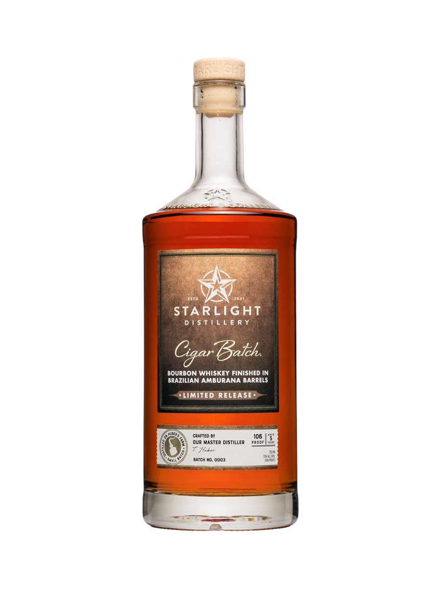 Starlight Distillery Cigar Batch Bourbon No. 0003