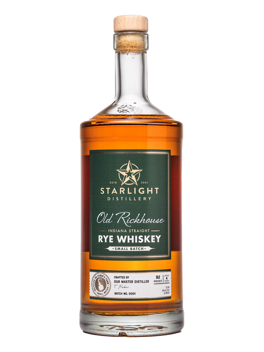 Starlight Old Rickhouse Rye Whiskeyのボトル画像