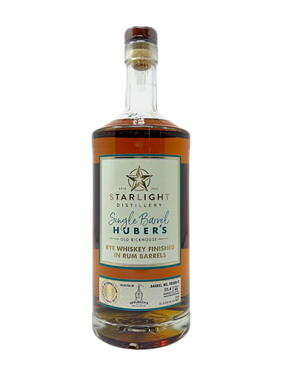 Starlight Distillery Rye Whiskey Finished In Rum Barrel 111.4 Proof - Selected by Seelbach's