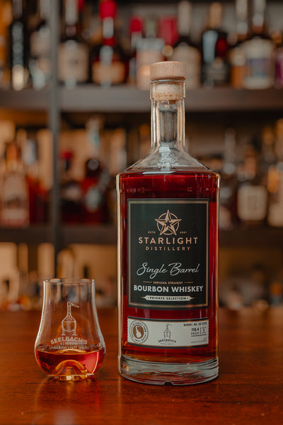 Starlight Distillery Single Barrel Bourbon #22-2318 119.4 proof - Selected by Seelbach's