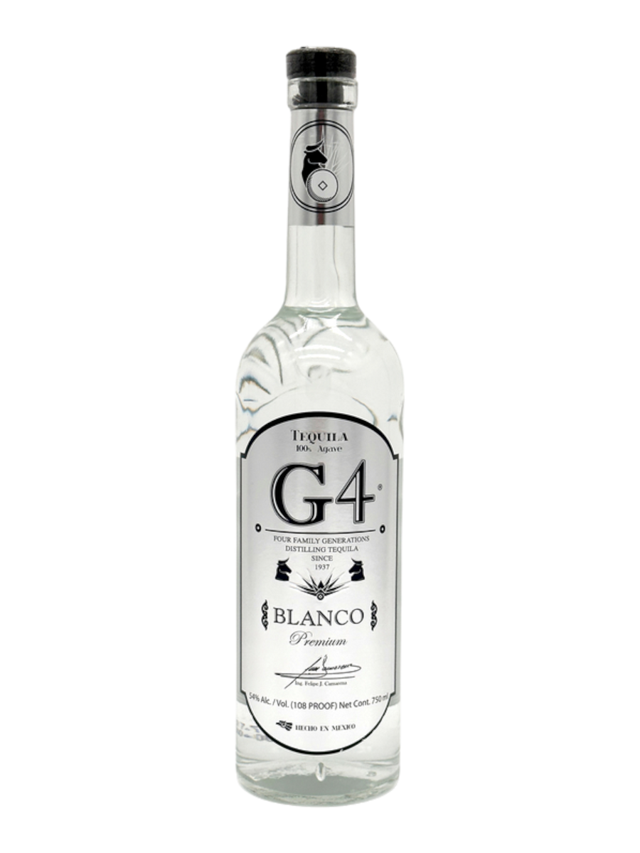 Tequila G4 High Proof Blanco 108 Proof