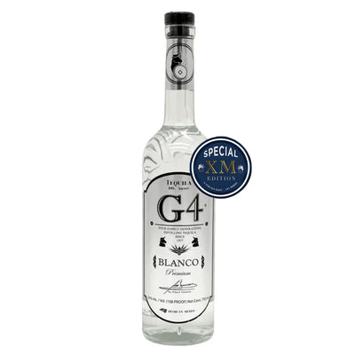 Tequila G4 XM Edition High Proof Blanco 108 Proof