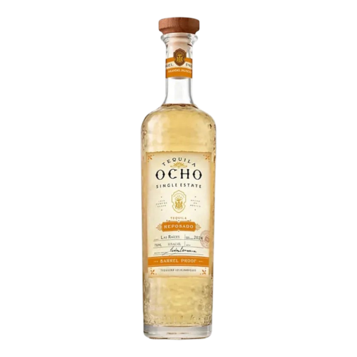 Tequila Ocho Single Estate La Mesa Reposado Barrel Proof