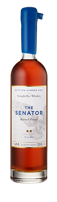 The Senator 6 Year Old Barrel Proof Straight Rye Whiskey