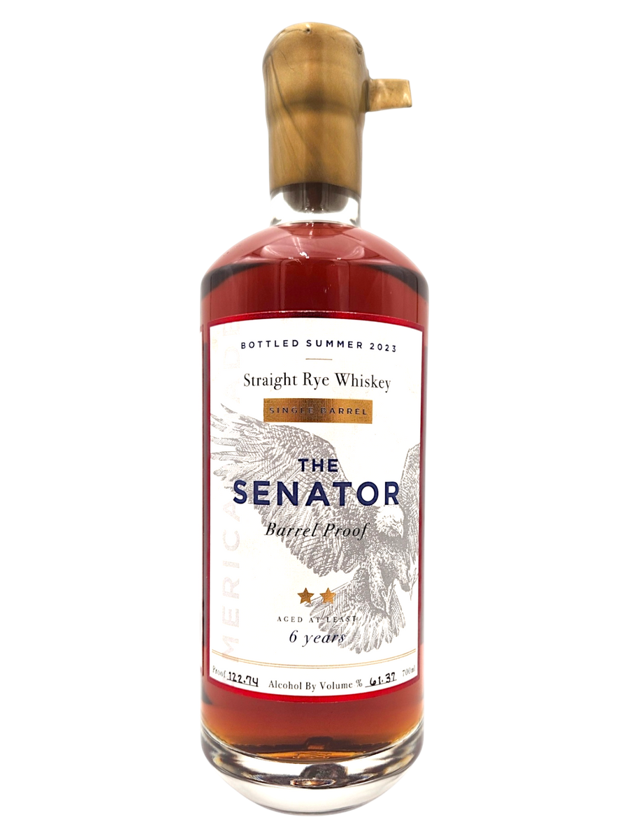 The Senator 6-Year Single Barrel 122.74 proof - Raleigh Bourbon