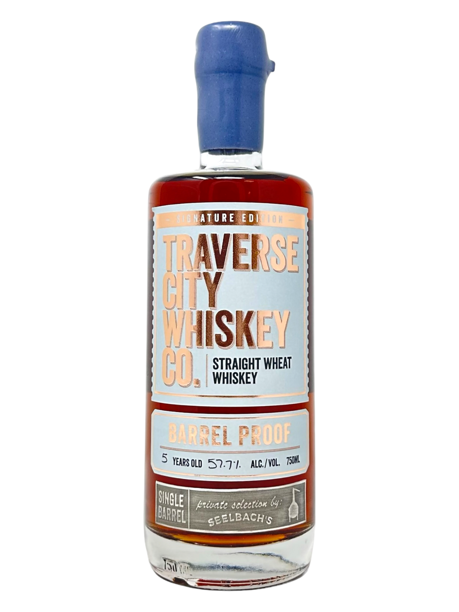 Traverse City Whiskey Co Single Barrel Wheat Whiskey W17-064 115.36 proof - Selected by Seelbach's