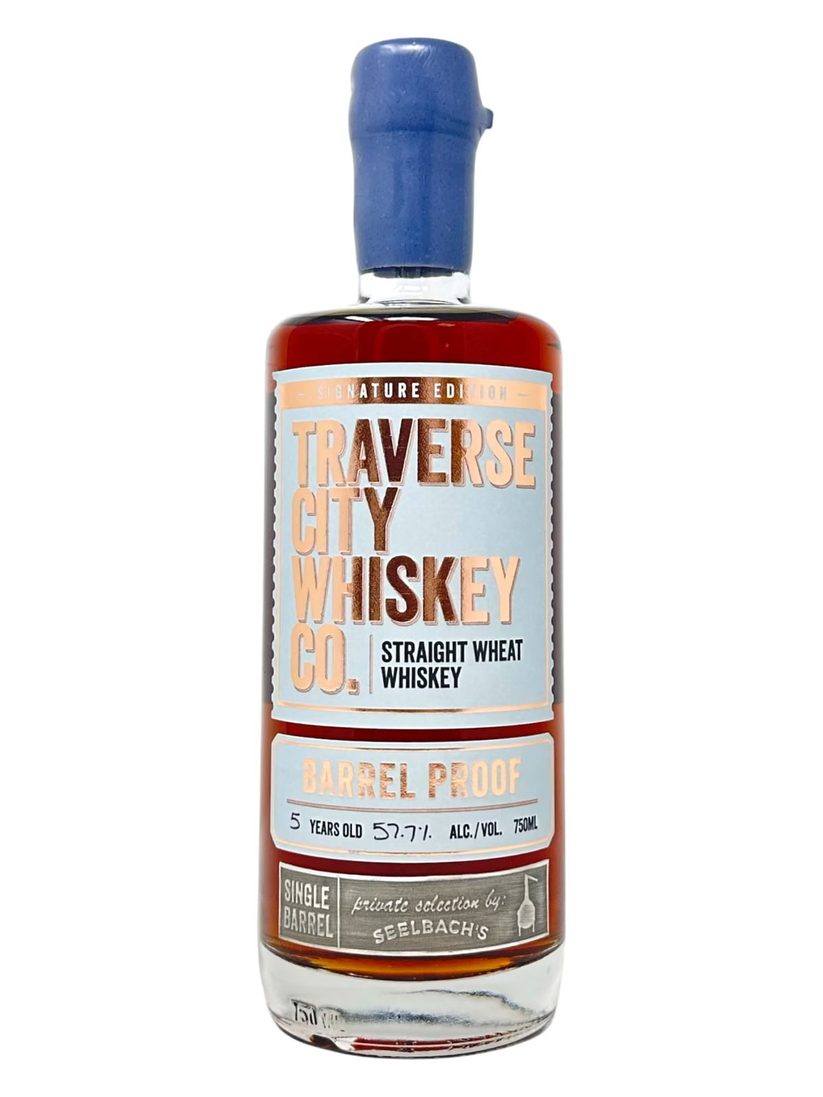 Bigaddict WHISKYCLUB MArc 1/12クリス・ヘムズワース Traverse City Whiskey Co Single Barrel Wheat Whiskey W17-064