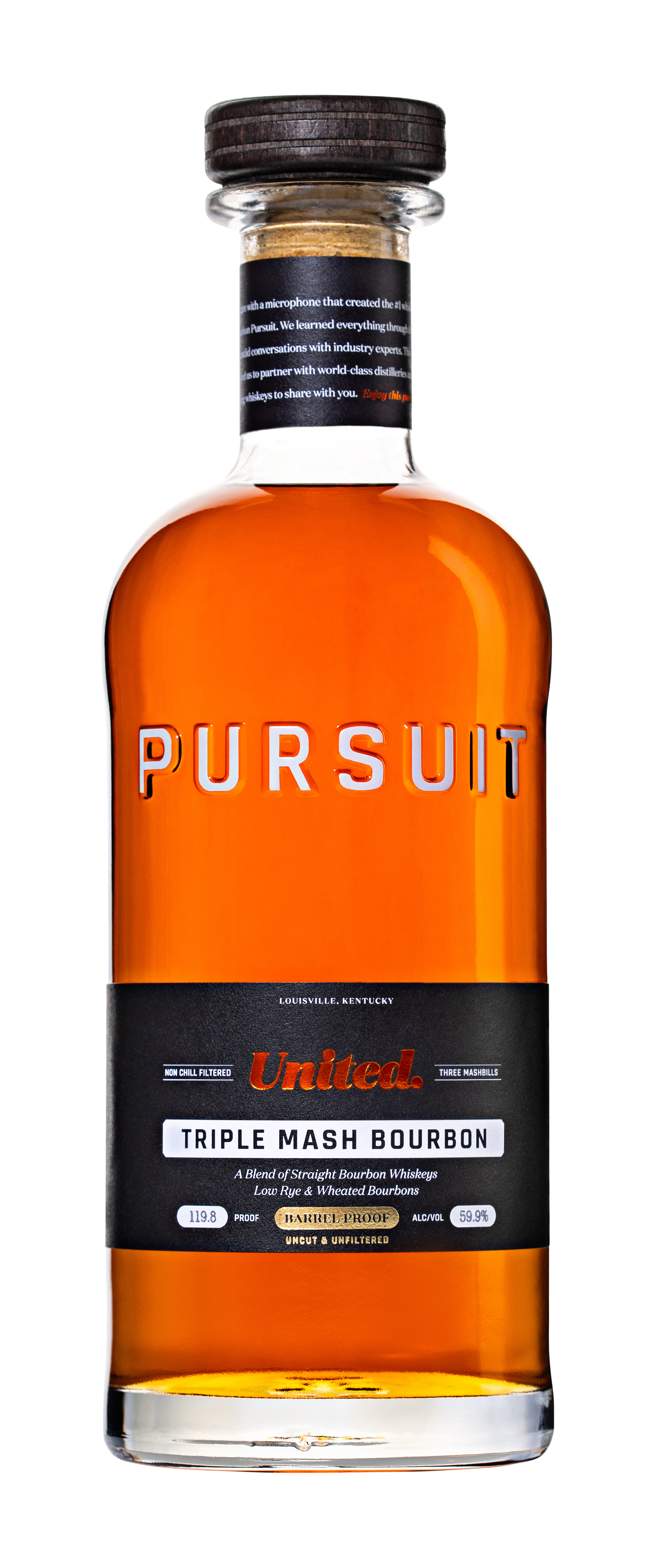 Pursuit United Barrel Proof Bourbonのボトル画像