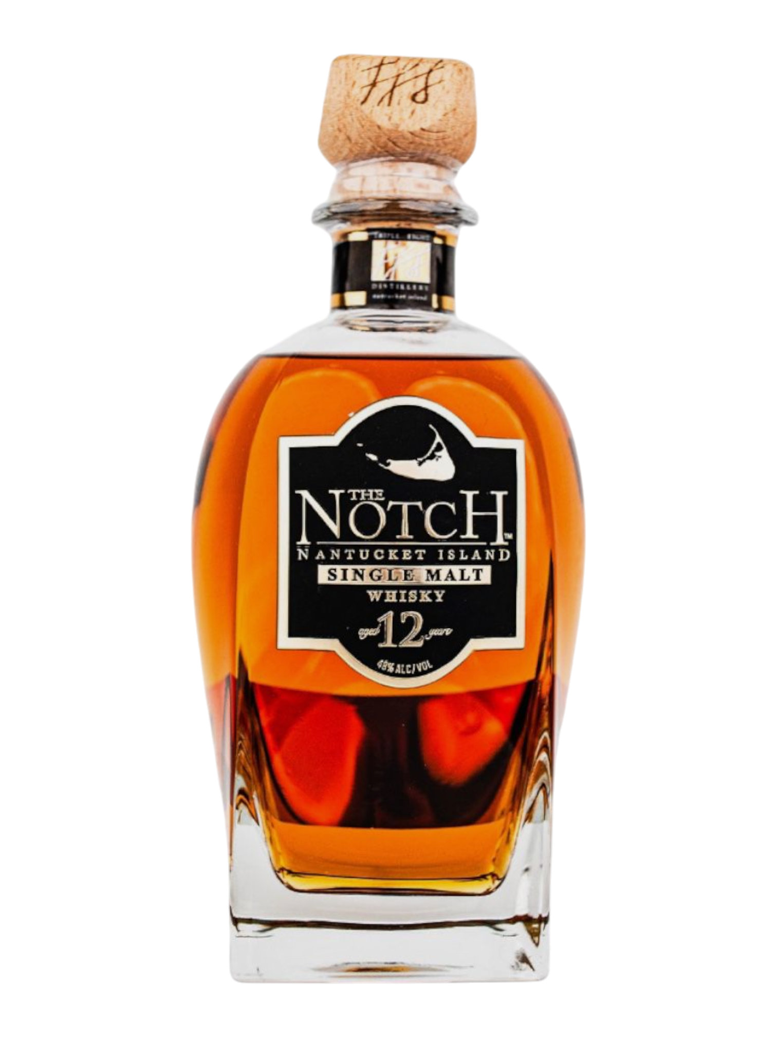 The Notch Nantucket Island Single Malt Whisky 12 Yearのボトル画像
