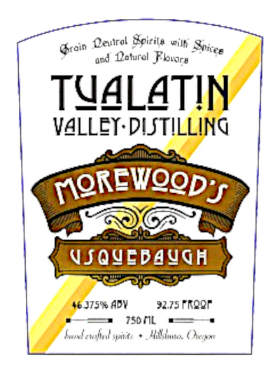 Tualatin Valley Distilling Morewood's Usquebaugh