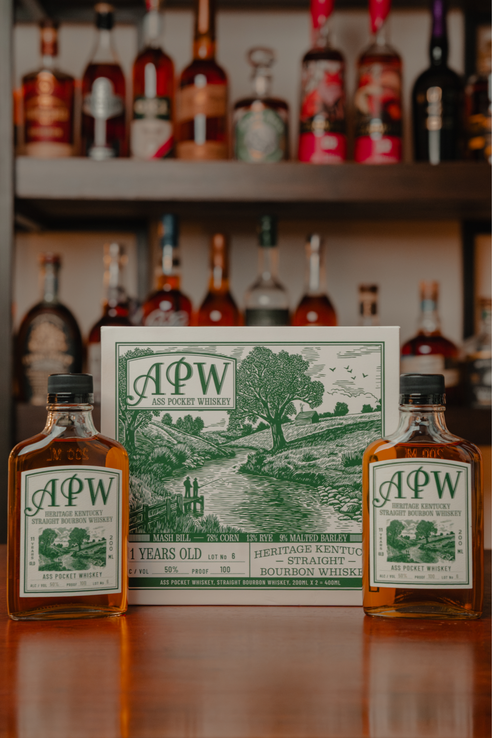 Ass Pocket 11-Year Bourbon Release No.6: 2-Pack in Collectible Box