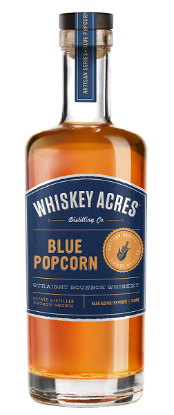 Whiskey Acres Artisan Series - 2024 Blue Popcorn Bourbon