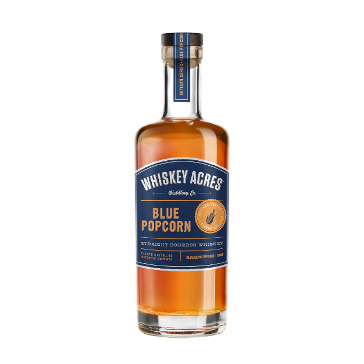 Whiskey Acres Artisan Series - 2025 Blue Popcorn Bourbon