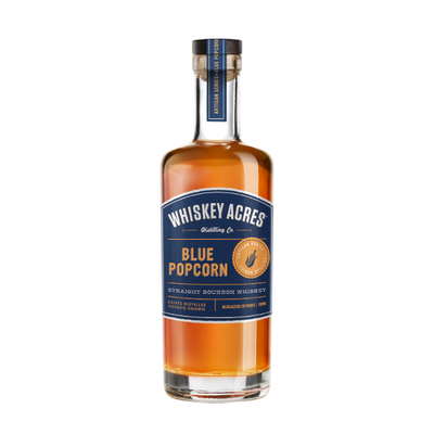 Whiskey Acres Artisan Series - 2025 Blue Popcorn Bourbon