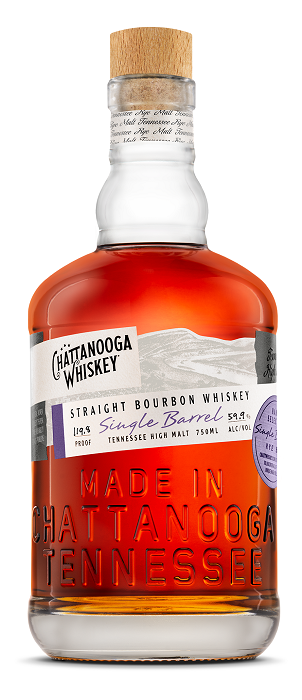 Chattanooga Whiskey Tennessee Rye Malt Single Barrel 119.8 Proof - Selected by Breaking Bourbon