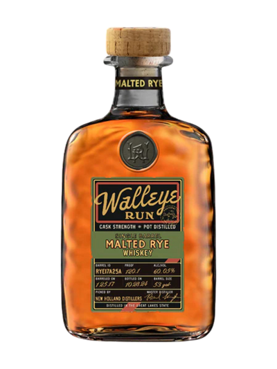 Walleye Run Malted Rye Single Barrel #17I18 124 proof - Selected by Seelbach's