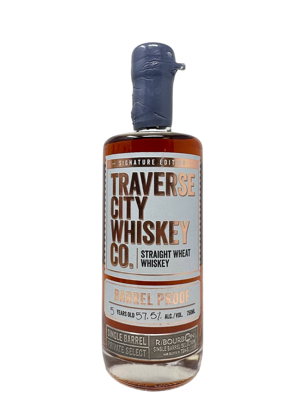Traverse City Whiskey Co. Single Barrel Straight Wheat Whiskey 
