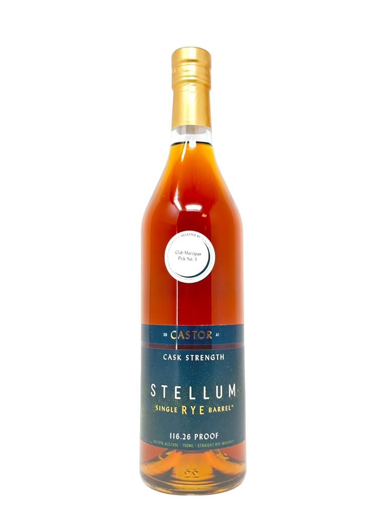 Stellum Single Barrel Rye 116.26 "Castor A1" Marzipan - Selected by Fred Minnick