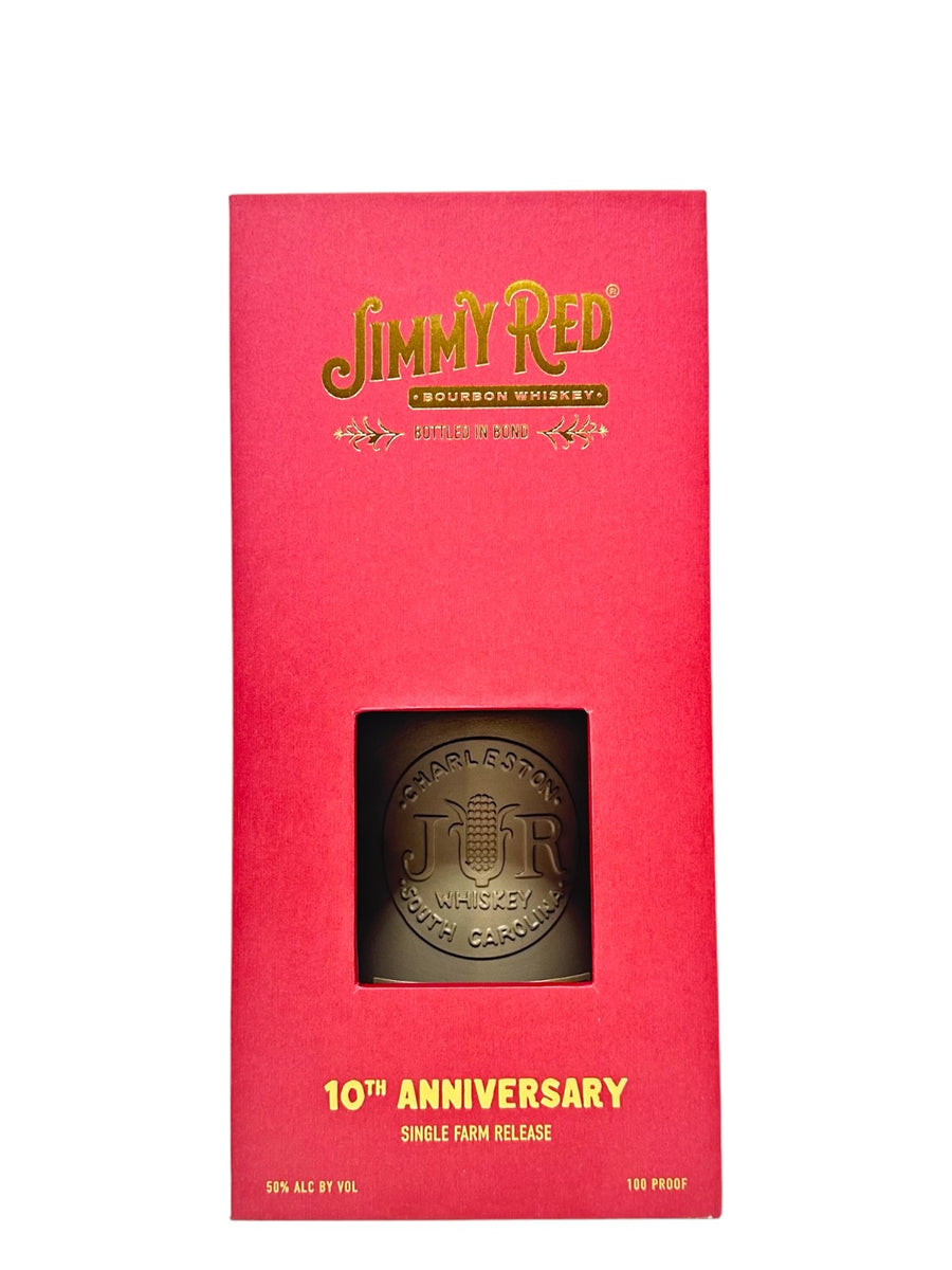 High Wire Distilling Jimmy Red 10-Year Anniversary Bottle-in-Bond Bourbon Whiskey