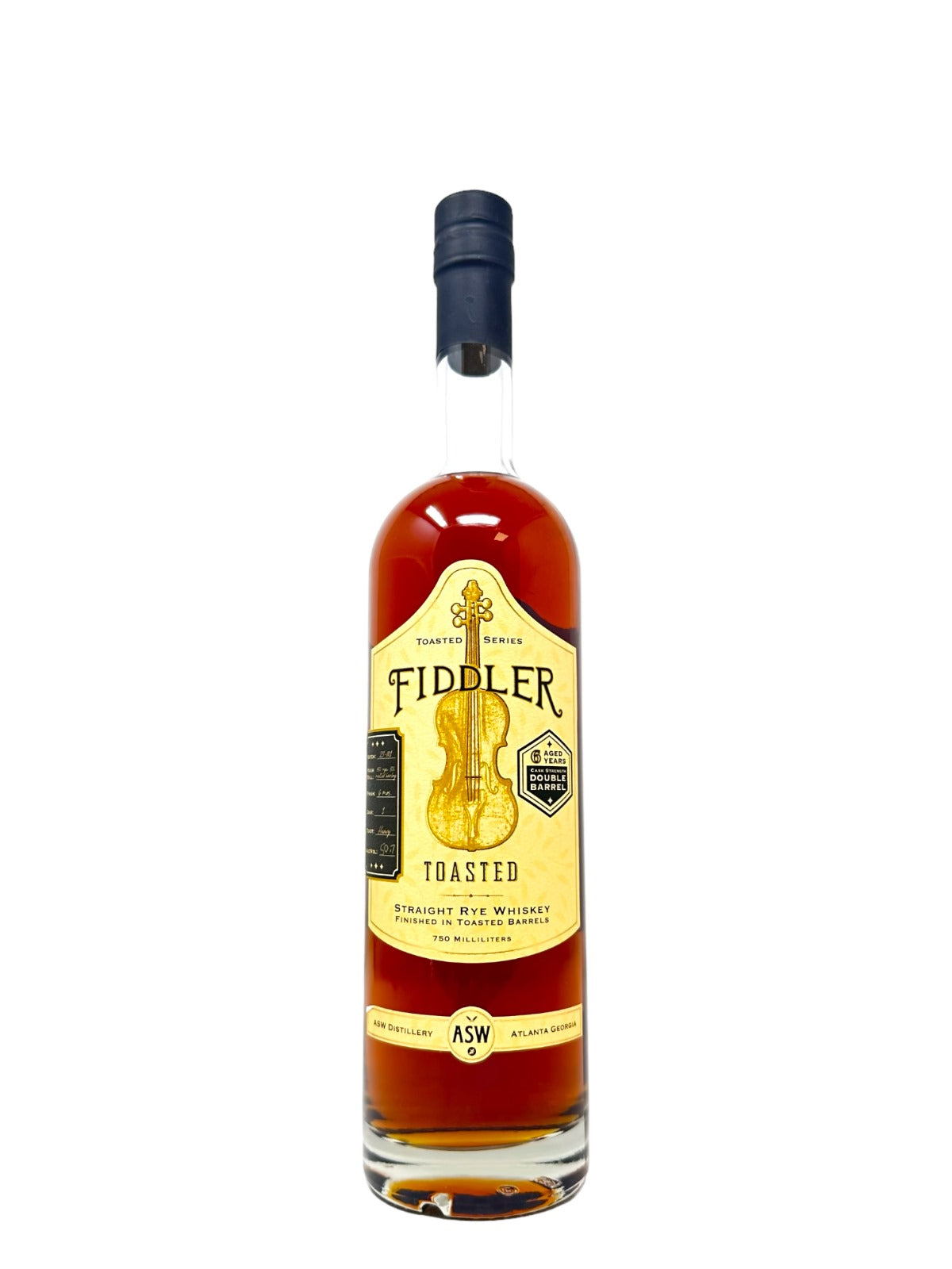 ASW Distillery Fiddler Toasted Rye - Cask Strength – Seelbach's