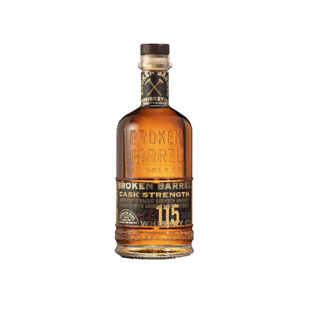 Broken Barrel Whiskey Cask Strength Bourbon Whiskey