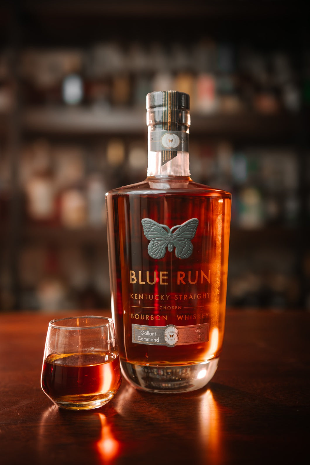 Blue Run Kentucky Straight Chosen Bourbon - Gallant Command