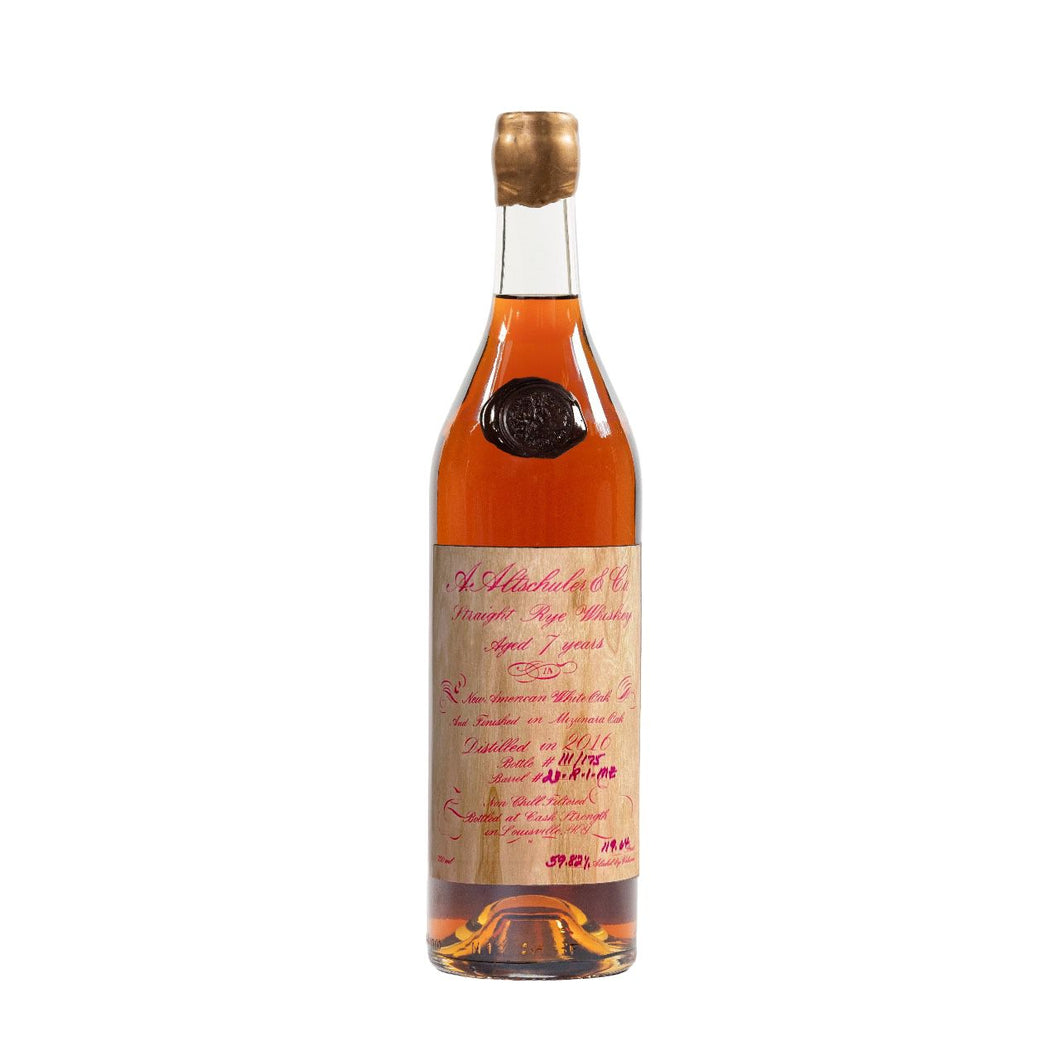 A. Altschuler & Co. 7 Year Rye Finished in Mizunara